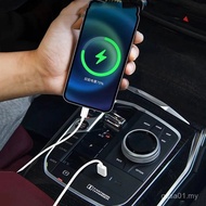 Untuk BMW G42 G20 G21 G22 G23 G26 G28 I3 I4 27W Pengecas USB jenis-c kereta, pengecas telefon pantas