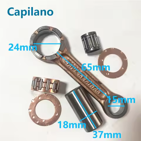 motorcycle V50 YB50 PW50 crankshaft crank rod /connecting rod / conrod for Yamaha 50cc 2 stroke scoo