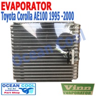 คอยล์เย็น โคโรล่า AE100 1995 - 2000 EVA0039 Evaporator TOYOTA COROLLA AE100 ตู้แอร์ คอยเย็น รังผึ่ง