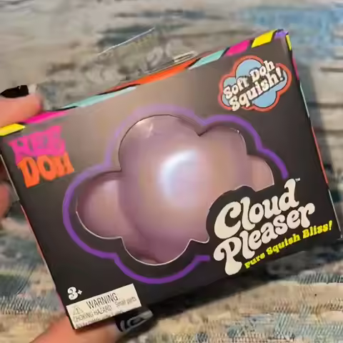 @Needoh Cloud Pleaser Slow Rising Squishy Stress Relief Squishy Cube Anti-Anxiety Squeeze Object For