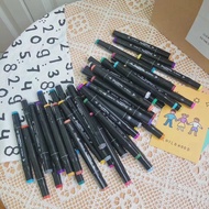 Bộ Bút Dạ 2 Đầu 48 Cây Marker Touch Cool