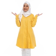 AQEELA MUSLIMAH Blouse Yellow (QB136B)