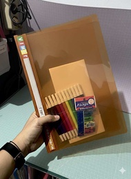 (+KANTONG) MAP BISNIS POCKET | Business File Plastik / Map Snel Hecter / Map Snel Plastik FOLIO (F4)