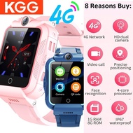 【GSM】Kids 4G GPS Smartwatch Support APP Install Smart Watch 1GB+8G WIFI Children Double Camera SOS Video Call Phone Watch Student Clock