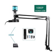 【YIZHAN Microscope Free Shipping】4K 48MP HDMI USB 60FPS Video Microscope Set  Digital Camera Lens 15