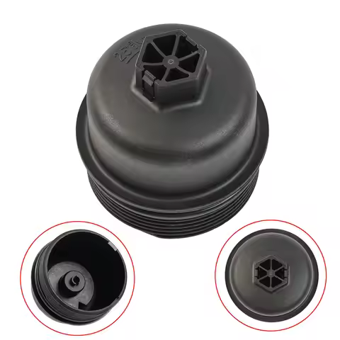 For Citroen Berlingo C2 C3 C4 C5 Nemo Xsara Relay Oil Filter Housing Cover Cap Plastic 3M5Q-6737-AA 