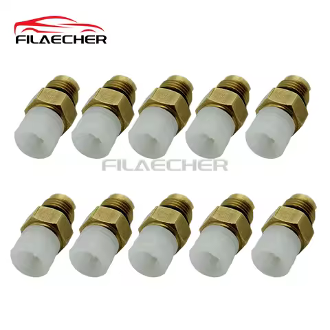 10Pcs Air Suspension Air Valve Tube Connector Brass Fittings M8 for Mercedes W164 W251 W212 W211 W22