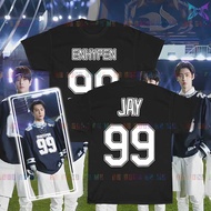 JRUEKYCLOTHING ENHYPEN Jersey Custom Inspired T-Shirt - Heseung Jungwon Jay Jake Sunghoon Sunoo Ni