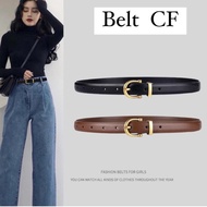 IMMEDIATELY ORDER Women's Belt 110cm Premium Leather Belt "CF"