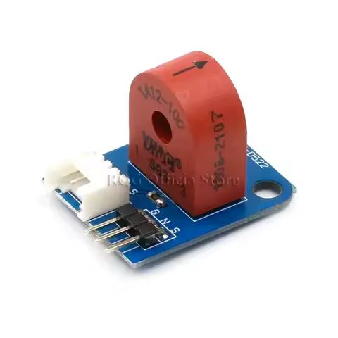 TA12-100 AC current transformer current sensor module 0-5A 3p/ 4p interface transmitte