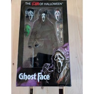 NECA Screaming Ghost Face27cm Cloth Clothes Version Ghost Face Movable Figure