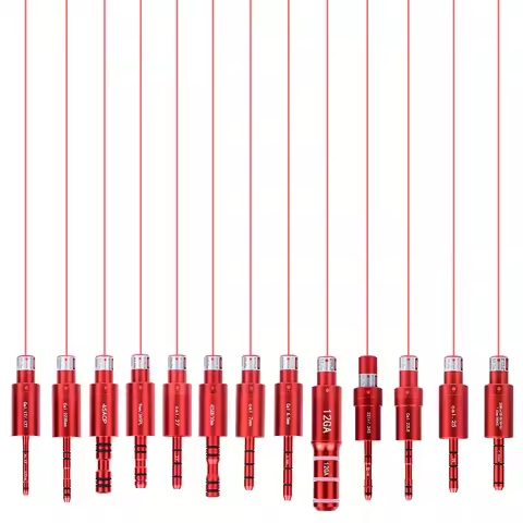 9mm 22LR Dual-purpose Dry Fire Trainer Bullets 38SPL 12GA 7.62X39mm Controlled Laser Red Laser Train