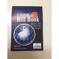 BILL BOOK /  CASH BILL BOOK / 现银单据