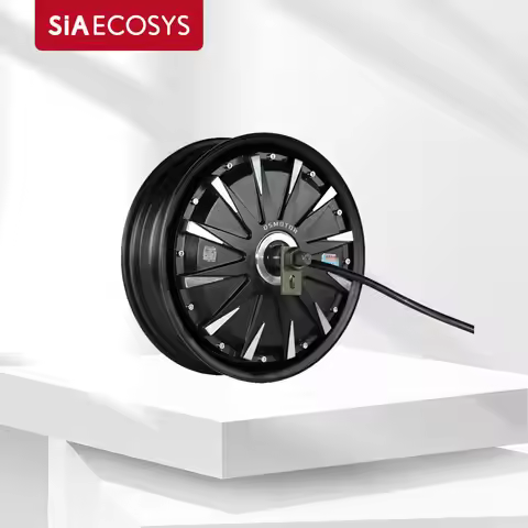 QS Motor 12×3.5" 1500W 48V V1 BLDC Hub Motor – 60kph for Electric Motorcycle and E-Scooter