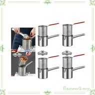 [FlameerdbMY] Deep Fryer Pot with Universal Strainer Deep Fryer for Dining Room