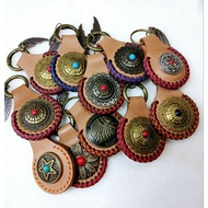 KEYCHAIN PENDANT [Veg. Tanned Leather]