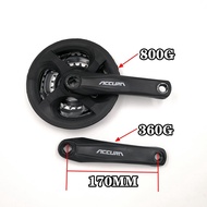 Mountain Bike Chainring Plastic Crank 24-34-42T Bicycle Chainring 21-24-27 Speed Universal Chainring