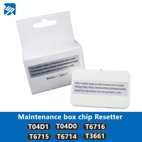 Maintenance box chip Resetter For Epson L6260 LC6270 L6290 L6490 M3140 M3170 M3180 M2140 XP-5100 WF2