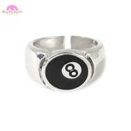 Pool Ball Ring 8 Ball Pool Ball Ring Adjustable Number Black 8 Eight Pool Billiard Ring, for Pool Lo