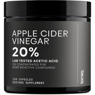 Kapsul Cider Vinegar - Formula Berpotensi Ultra Tinggi 2,010mg dengan 20% Asid Asetik & Lada Cayenne