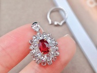 無燒鴿血紅寶石兩用款  1.03克拉