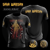 2024 New 888.co x Saka Warisan Design Hang Jebat Tanah Melayu Malaysia Microfiber Tshirt Bu Jersey (