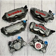 ORIGINAL BREMBO M3 M4 M5 STYLEMA P34 P4 GOLD SILVER BLACK GREY RED LOGO 2 POT/4 POT 100MM RADIAL CAL