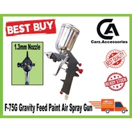 【READY STOCK】F-75G Gravity Feed Paint Air Spray Gun 1.3mm Nozzle
