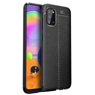 Autofocus Case SAMSUNG A02S, A02, A03S and SAMSUNG A12 Softcase Black Case Orange Leather Toman Stor