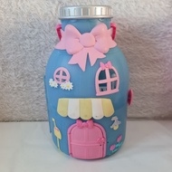 Rare Vintage Bottle House Diorama
