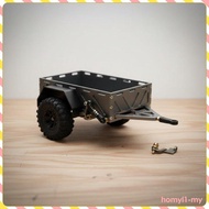 [HomylaeMY] RC Utility Trailer No Damage Install Miniature Tow Trailer Simulation Design
