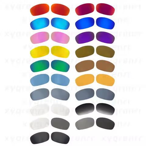 xyqrenrr thick of 1.0 mm Polarized Replacement Lenses for Oakley Square Wire 2.0 Sunglass-Over 19 co