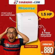 【PROMO EID ADHA】Hisense 1.0HP 1.5HP Portable Air Conditioner Air Cond Air Cond Penghawa Dingin 冷气机