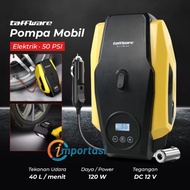PROMO- TAFFWARE POMPA BAN ELEKTRIK DIGITAL TIRE INFLATOR PORTABLE AC 220V DC 12V - DIVHARA SHOP