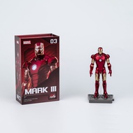 (ลิขสิทธิ์แท้) Iron Man Mark 1-7  ขนาด 4-inch จาก ZD TOYS MARVEL THAILAND