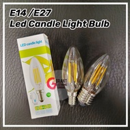 E14 / E27 Led Candle light Chili Bulb Warmwhite 2700K Daylight 6000K