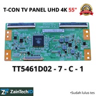 TCON 55 INCH 4K UHD LED LCD TV TT5461D02-7-C-1 TESTEDOriginal