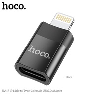 HOCO UA17 adapter Converters Lightning to USB C 2.0 Adapters iP Male to Type-C female USB2.0 adapter
