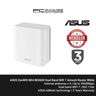 ASUS ZenWifi BD4 BE3600 Dual Band Wifi 7 Aimesh Router White - 3PACK