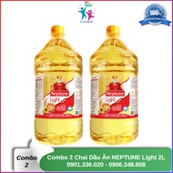 [HCM]Combo 2 Chai Dầu Ăn Thượng Hạng Nhãn Hiệu Neptune Light 2L