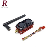 5W 5.8G VTX 5000mW 48CH FPV Video Transmitter with Cooling Fan 2S-6S for FPV Long Range RC Drone