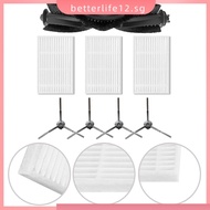 【BETL】❥For ILIFE V20 For Lydsto R1D Edge Accessories Main Brush Side Brush Filter Kit ❥
