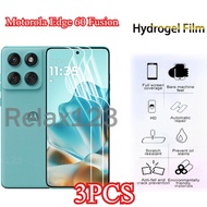 3PCS For Motorola Moto Edge 60 Fusion 5G Edge60 Fusion Edge 60Fusion 5G 2025 Soft Hydrogel Film Scre