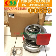 TURBO CHARGER TURBOCHARGER MITSUBISHI 6D22 PN 49188 - 01651 ( UKURAN 98MM )