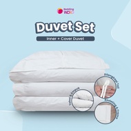 KATUN Hotel white plain cotton Duvet set quilt cover/ duvet cover/ inner duvet/ hotel blanket/ bed c