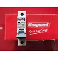 MCB C20 (MAXGUARD) 1P 6KA - 1 PCS