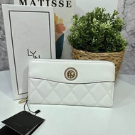 กระเป๋าสตางค์ใบยาว LYN หน้าหมุด  Size : 7.5 นิ้ว Outlet 💯%
