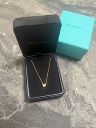 Tiffany Elsa Peretti diamond by the yard heart necklace