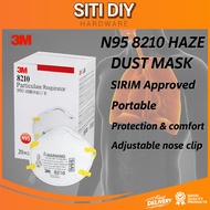 3M N95 Mask 8210 Particulate Respirator (20 Pcs/Box) | Original SIRIM & DOSH Certified Dust & Haze P