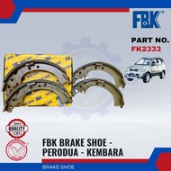 Perodua Kembara Rear Brake Shoe - FBK - FK2333